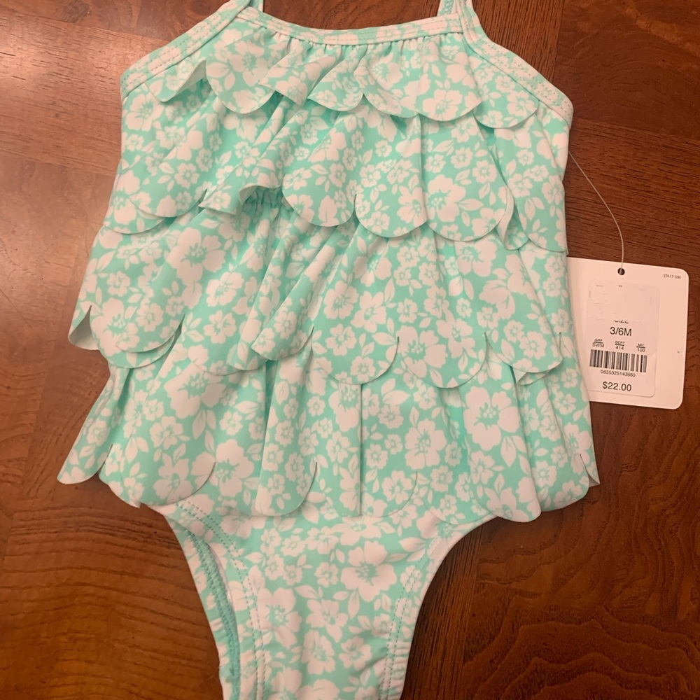 NWT-Infant Girls Starting Out One Piece Swimsuit